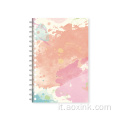 Studenti 64 fogli Spiral Spiral Leaf Leaf Notebook A5